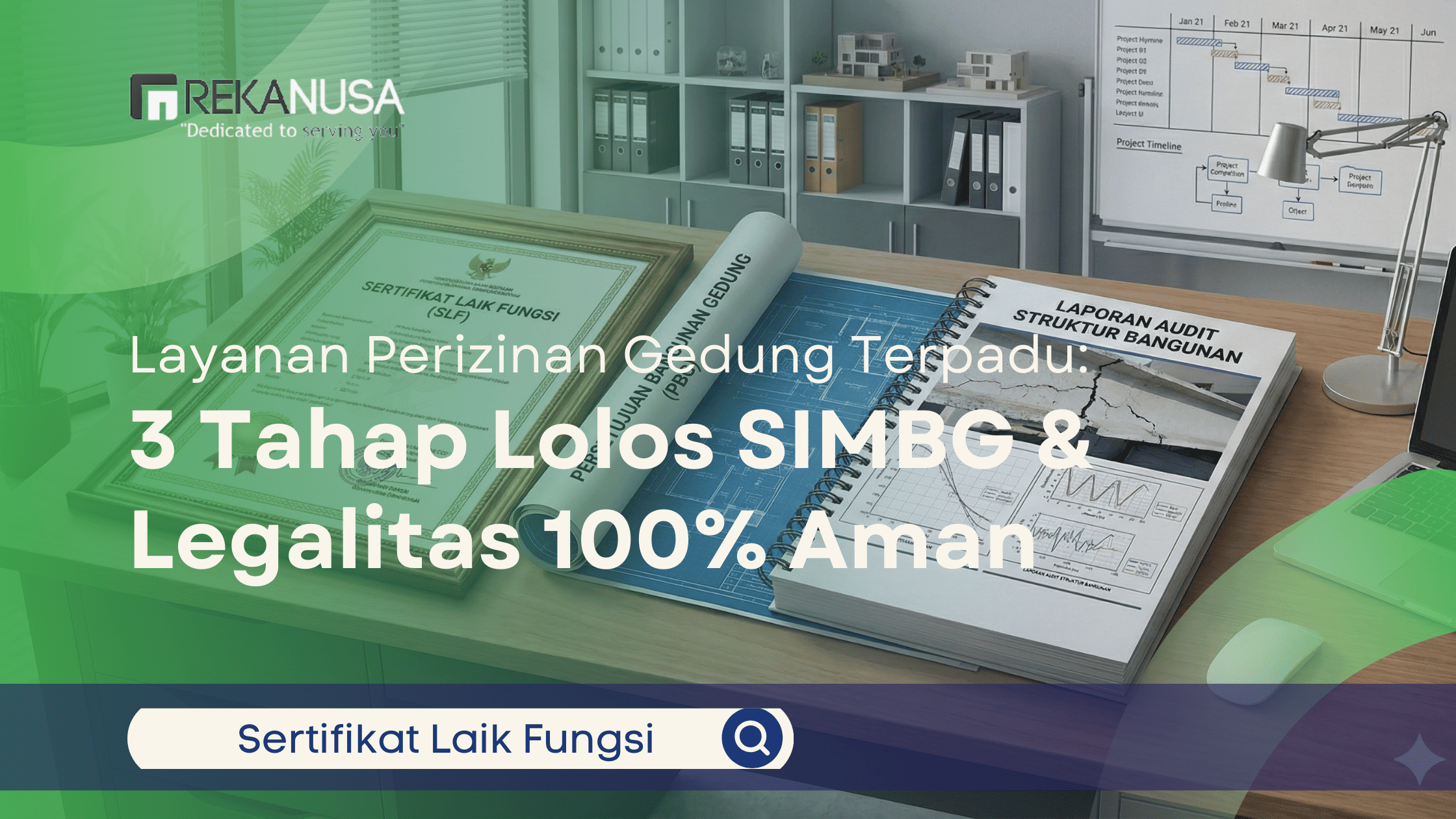 Layanan Perizinan Gedung Terpadu: 3 Tahap Lolos SIMBG & Legalitas 100% Aman bersama PT. Kinarya Kompegriti Rekanusa